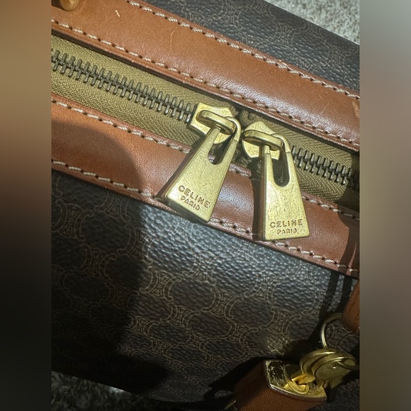Celine Hand Bag Travel Unisex Monogram 40cm Vintage Preowned - Picture 11 of 15